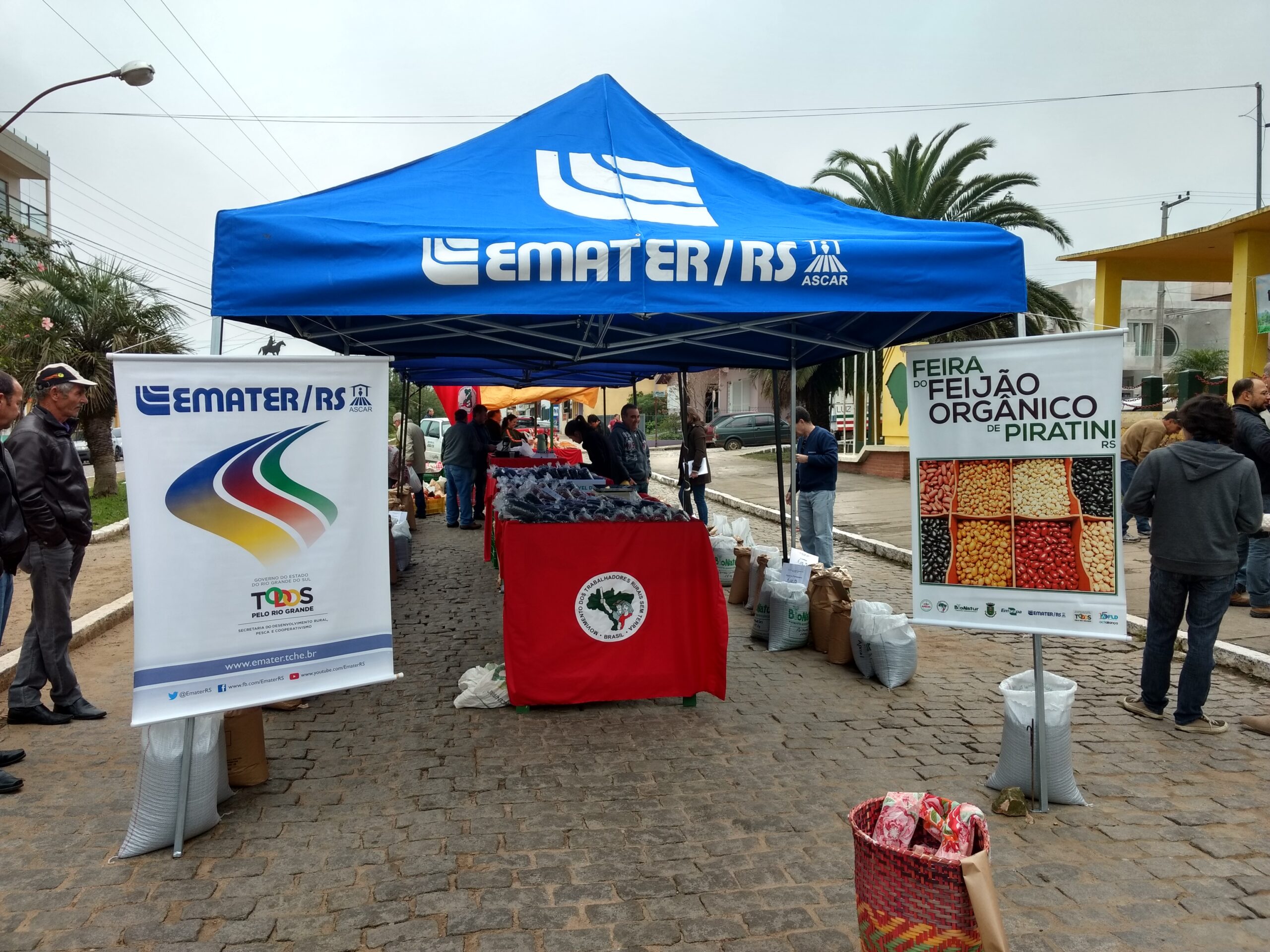 Piratini: Emater e Apecol finalizam preparativos para a 5ª Feira do Feijão Orgânico