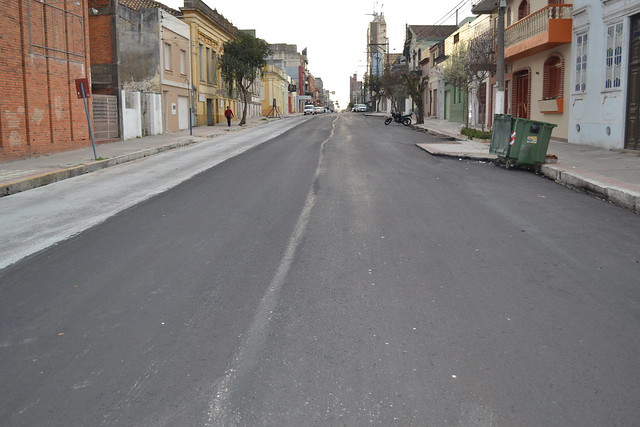 Novo asfaltamento do trecho 3 da Deodoro está quase pronto