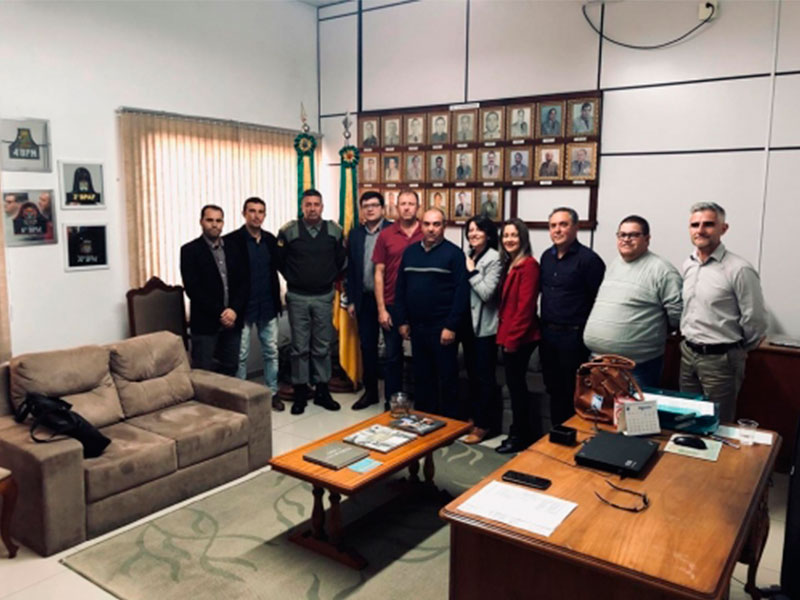 Cerrito: Reabertura do Posto da Brigada Militar é pauta de encontro no CRPO-Sul