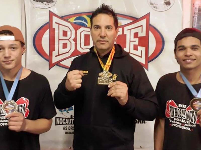 Atletas jaguarenses são premiados em competição de boxe