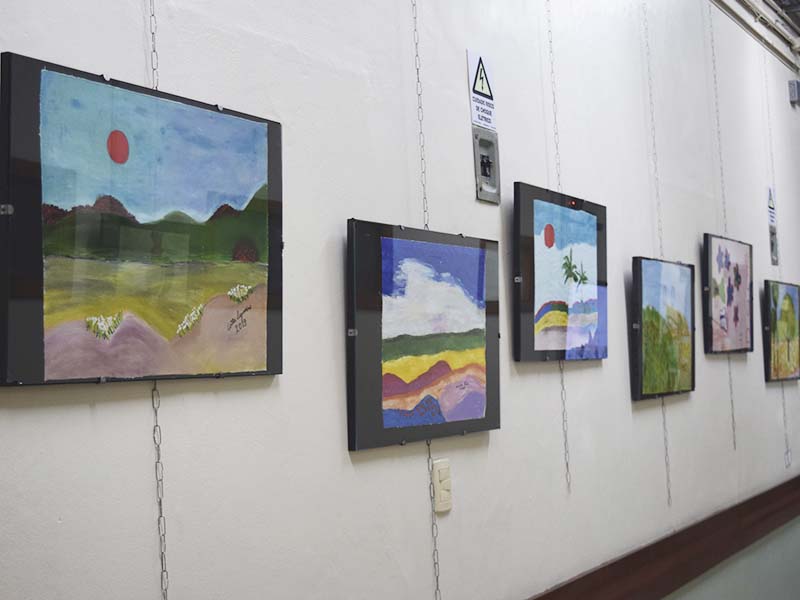 Pelotas: Corredor Arte do HE recebe exposição do Projeto Oficinas de Criação Coletiva