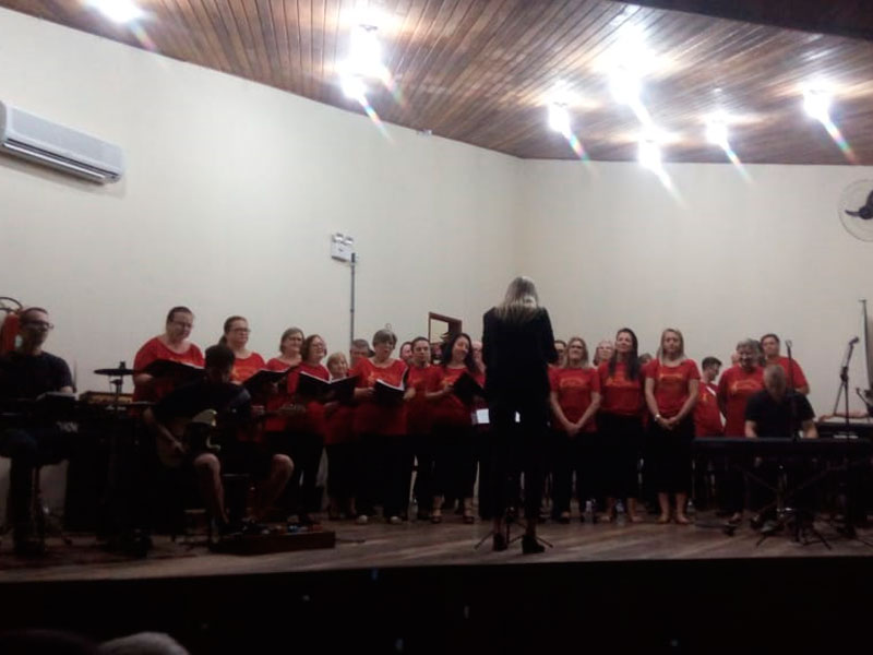 Cantata de Advento alusiva ao Natal é promovida em Morro Redondo