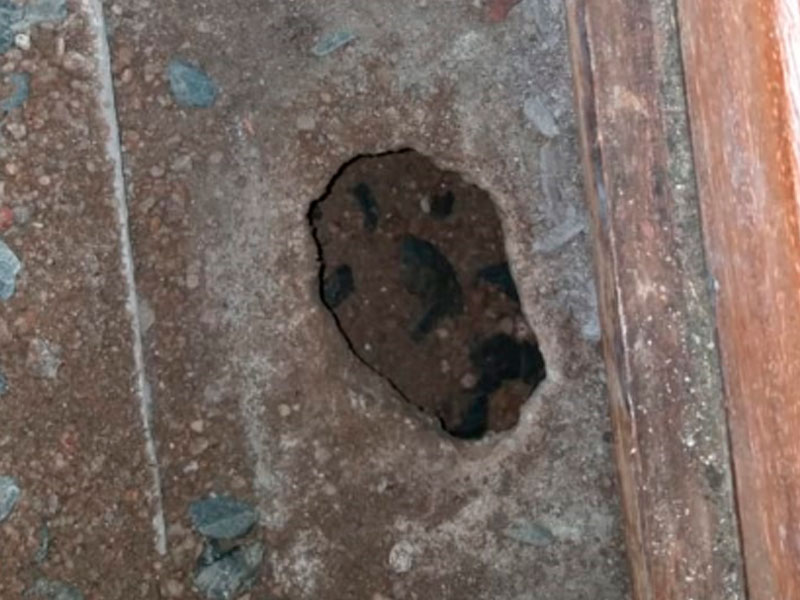 Agentes descobrem buraco em cela do Presídio de Jaguarão e evitam possível plano de fuga
