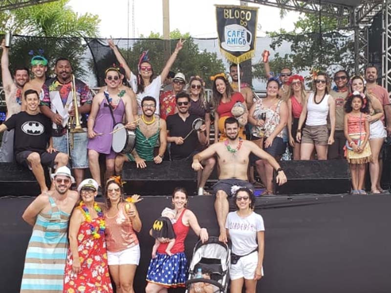 Bloco do Café Amigo é realizado em São Lourenço do Sul