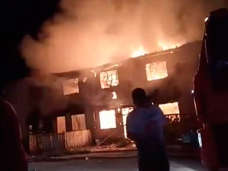Condomínio Haragano tem novo incêndio em Pelotas