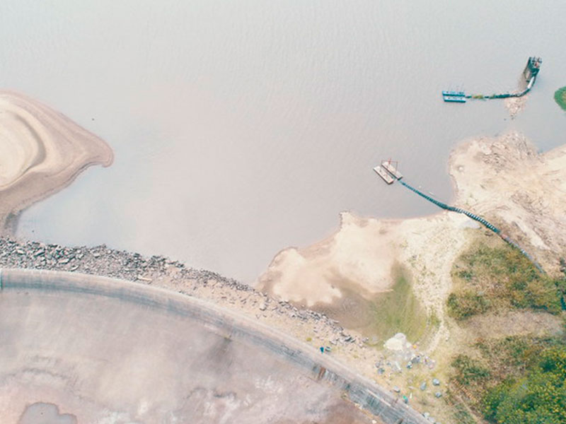 Pelotas: Nível baixo da Barragem Santa Bárbara causa transtornos no abastecimento