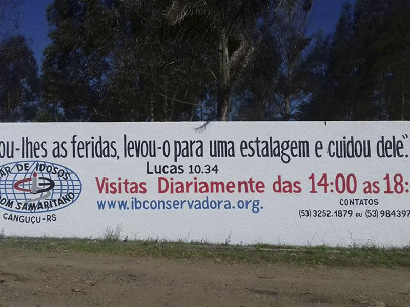 Lar dos Idosos de Canguçu suspende visitação