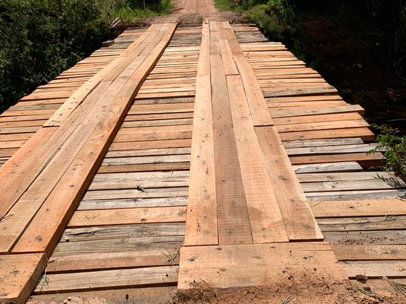 Ponte é revitalizada na Colônia São João em Turuçu
