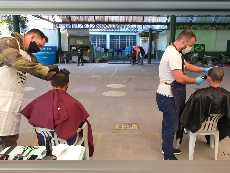 Ação é desenvolvida em prol de pessoas em situação de rua em Pelotas