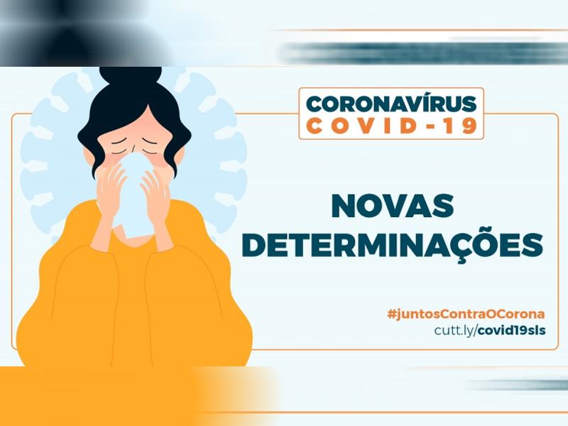 Decreto tem novas determinações preventivas ao coronavírus