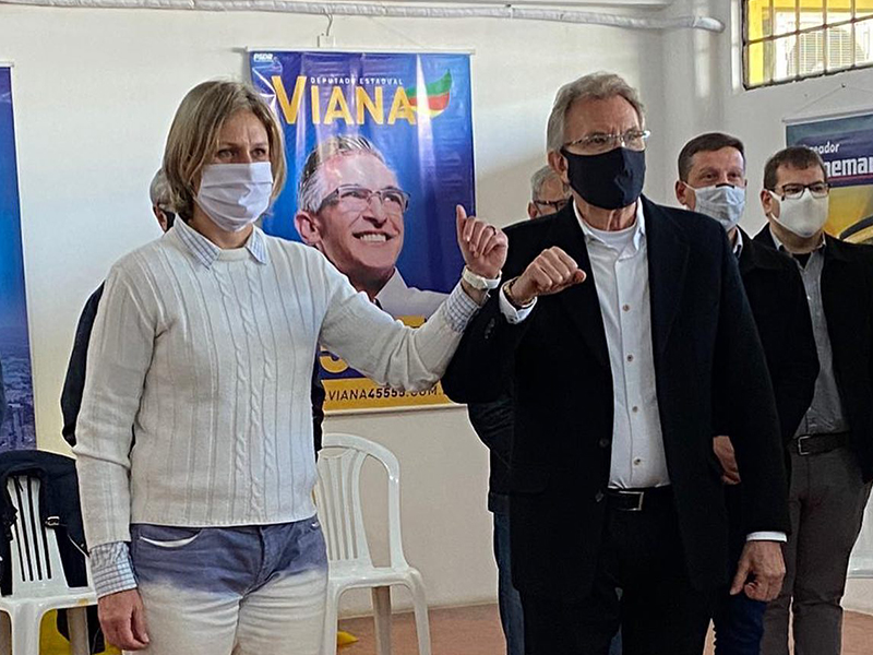 Pelotas: Idemar Barz será candidato a vice-prefeito na chapa de Paula Mascarenhas