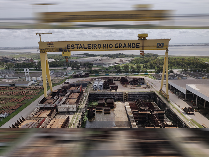 Estaleiro Rio Grande investe na diversificação de atividades para retomada da economia