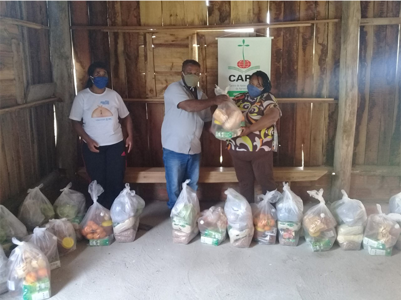 Campanha Cesta Consciente entrega 8 toneladas de alimentos para famílias kilombolas em municípios do sul do RS