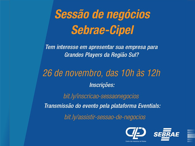 SEBRAE e CIPEL inovam no fomento a novos negócios