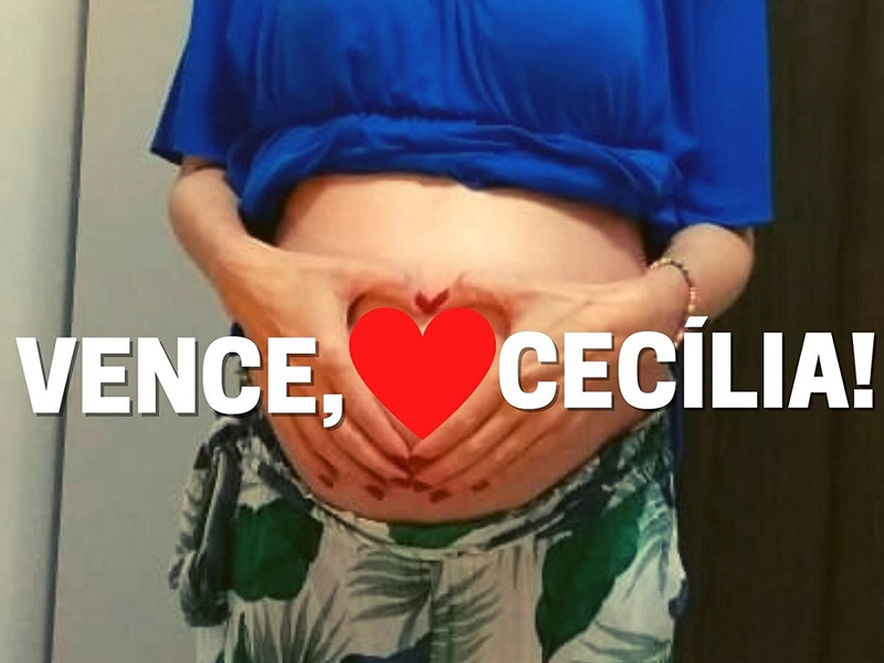 Vence, Cecília!: Casal de Rio Grande faz campanha para custear tratamento de filha