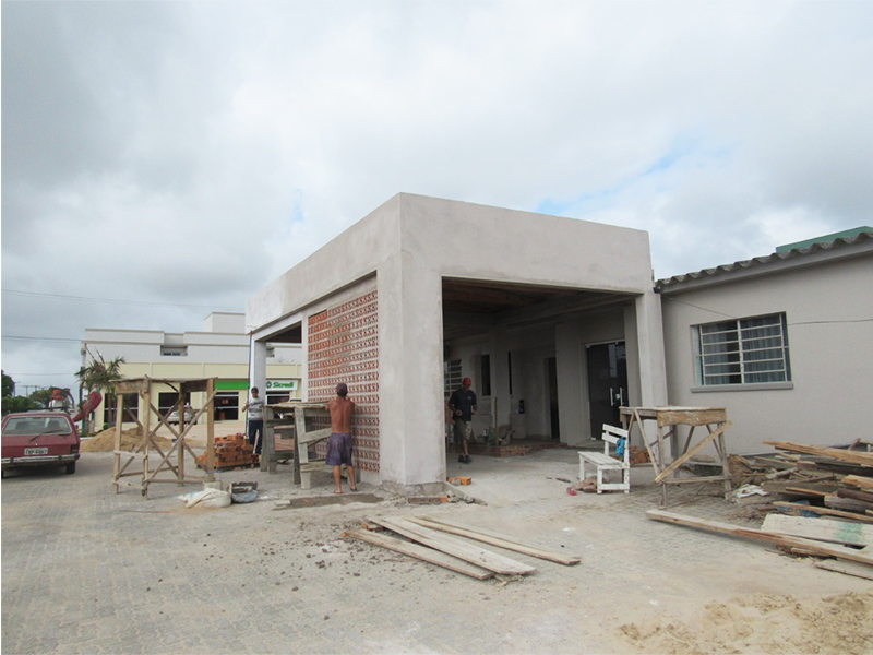 Obras nos postos de saúde de Turuçu estão em andamento