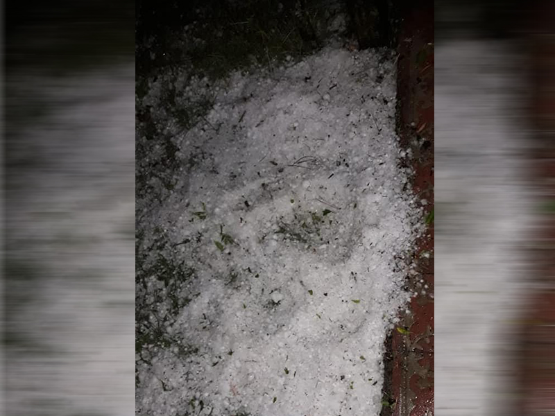 granizo de pedras altas