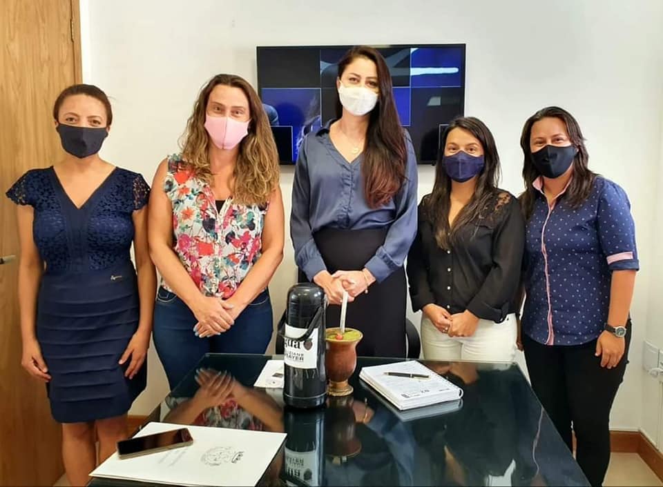 Vice-prefeita e vereadoras de Morro Redondo solicitam demandas a deputados e órgãos do estado em Porto Alegre