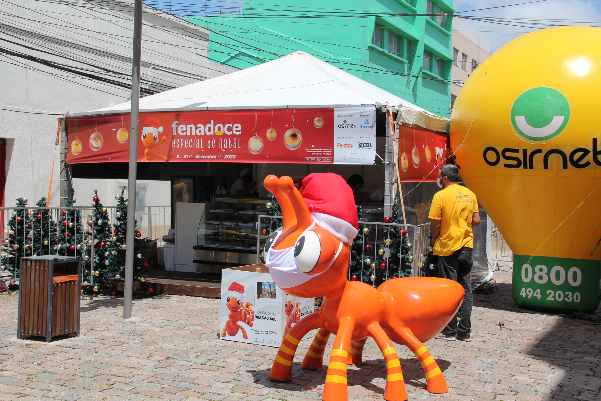 Fenadoce – Especial de Natal somou mais de 170 mil unidades de doces vendidas