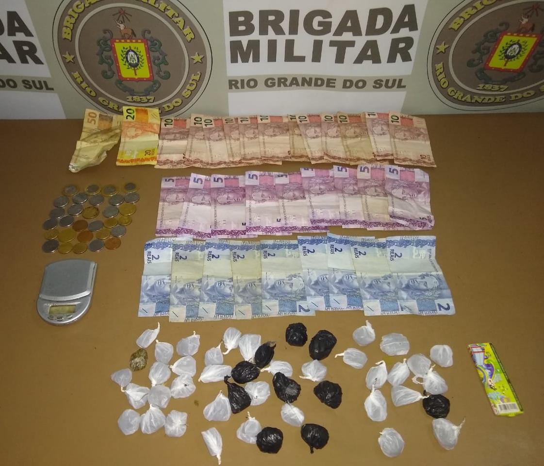 Três homens são presos por tráfico de entorpecentes em Pelotas