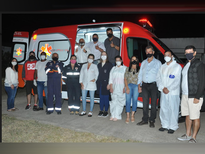Pronto Atendimento de Capão do Leão recebeu nova ambulância na virada do ano