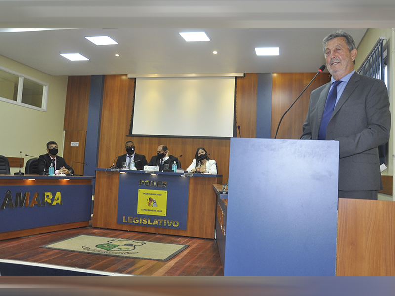 Prefeito, vice e vereadores são empossados pela Câmara Municipal de Capão do Leão