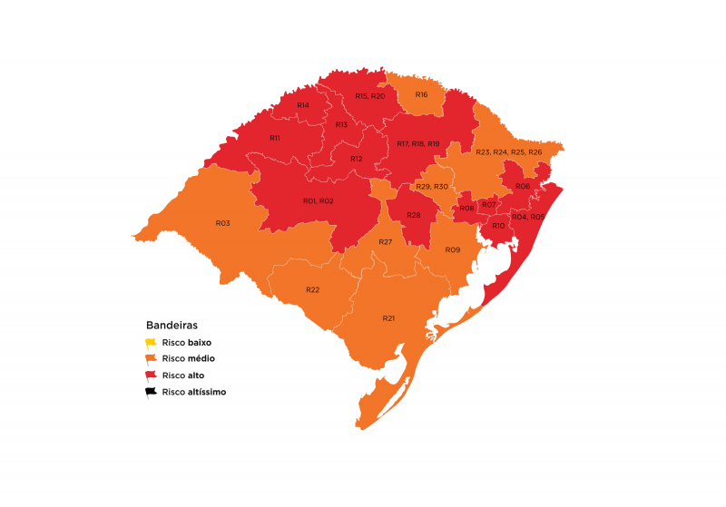 Ao indeferir recursos, mapa definitivo da 40ª rodada permanece com 13 regiões em vermelho
