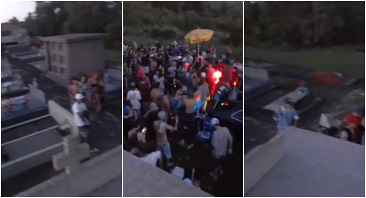 Polícia Civil investiga festa clandestina nos fundos de cemitério em Pelotas