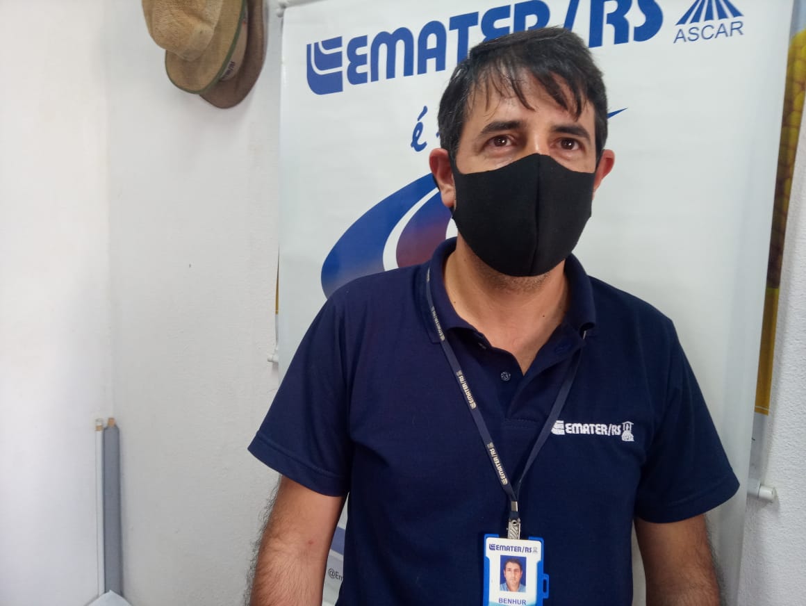 Benhur Martins é o novo chefe de escritório da Emater de Piratini