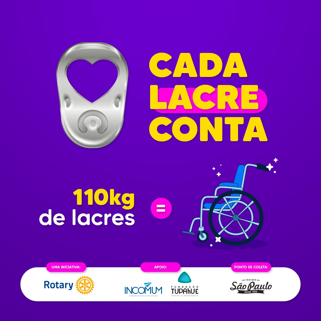 Pelotas: Rotary Club realiza campanha de arrecadação de lacres de latinhas