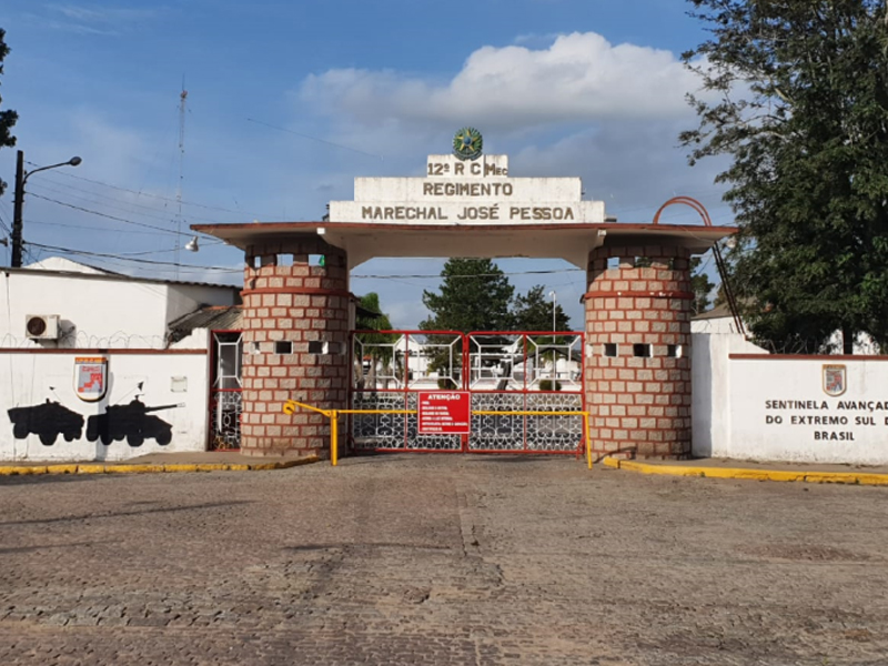 Jaguarão: 12º RC Mec esclarece medidas de prevenção à Covid-19