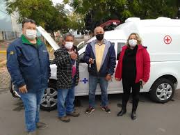 Prefeitura de Arroio Grande entrega ambulância para a Secretaria de Saúde