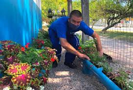 Jardim em torno de prédio do Sanep vira atrativo para pelotenses