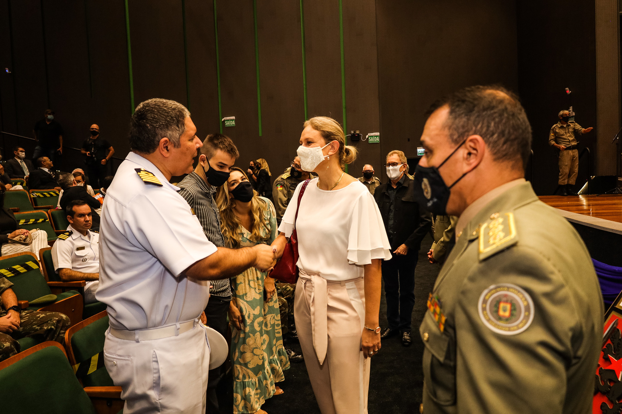 Prefeita prestigia passagem de comando do CRPO-Sul em Pelotas