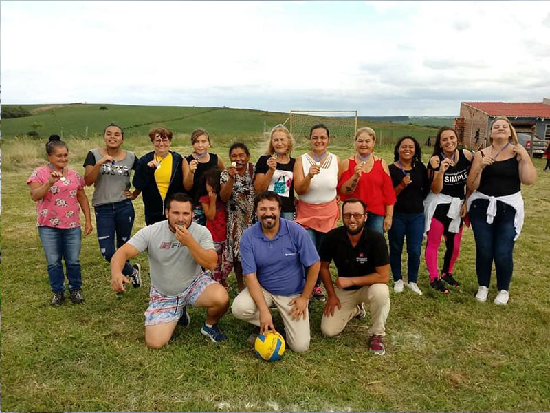 Arroio Grande: Mulheres do Assentamento Santana participam de atividades recreativas