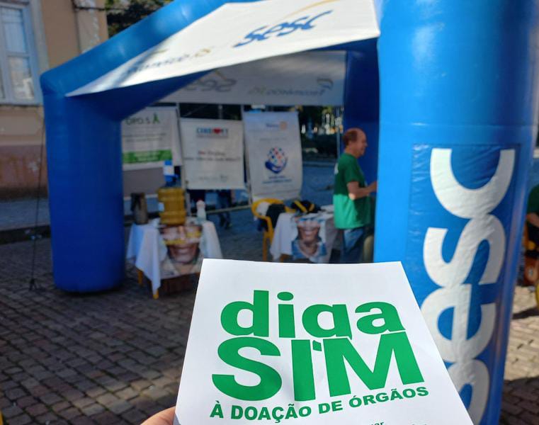 Grupo Pró-doação de Órgãos realiza ação em Pelotas