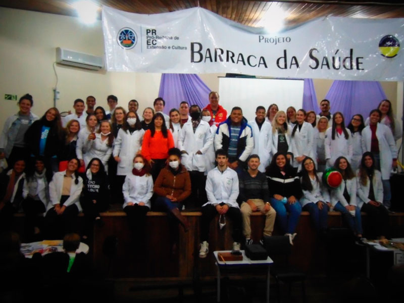 34º Aniversário de Morro Redondo teve a participação do projeto Barraca da Saúde, da UFPel