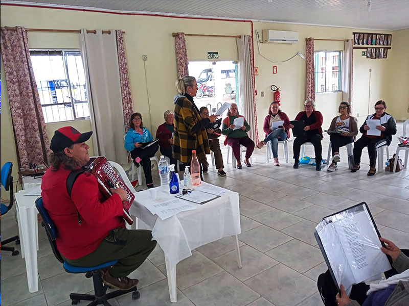 Coral “Cantar é Viver” retoma as atividades em Turuçu
