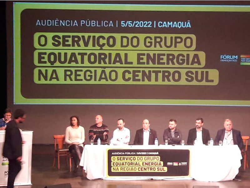 Vereadores de Morro Redondo participam de audiência pública sobre o serviço da CEEE Grupo Equatorial