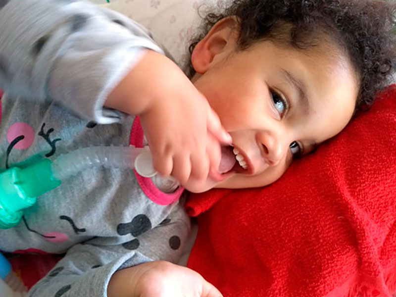 Piratini: Maria Flor passa pela segunda cirurgia em dez dias e volta a ser internada na UTI