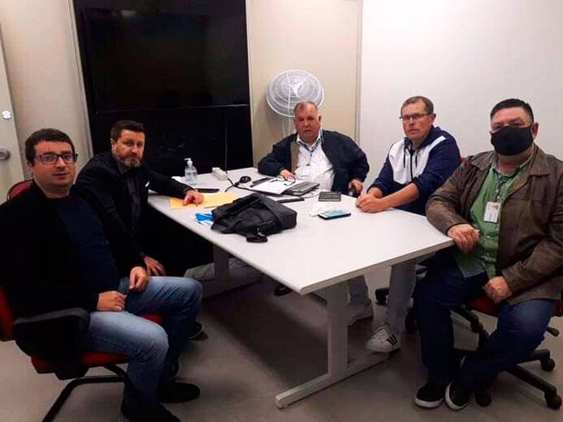 Vereadores de Morro Redondo se reúnem com a CEEE Grupo Equatorial
