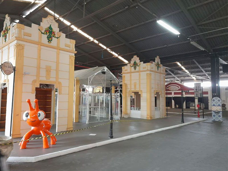 Em Pelotas, fiscais realizam inspeção no Centro de Eventos