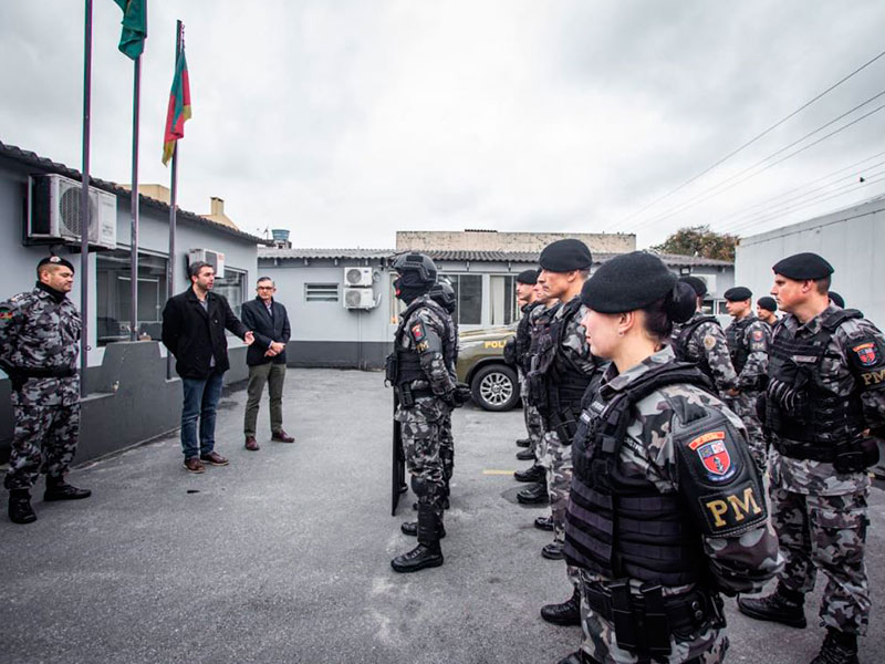 Pelotas: 5º Batalhão de Polícia de Choque recebe 45 escudos balísticos