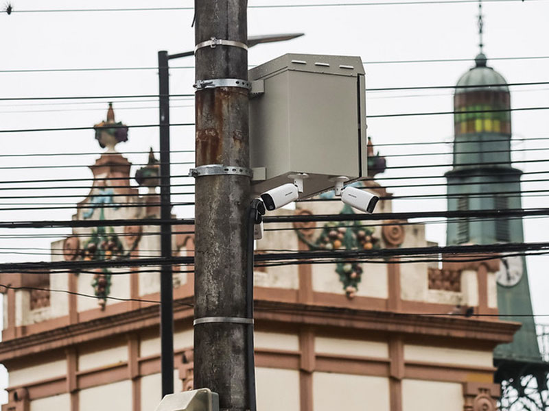 Novo sistema de videomonitoramento começa a ser instalado em Pelotas