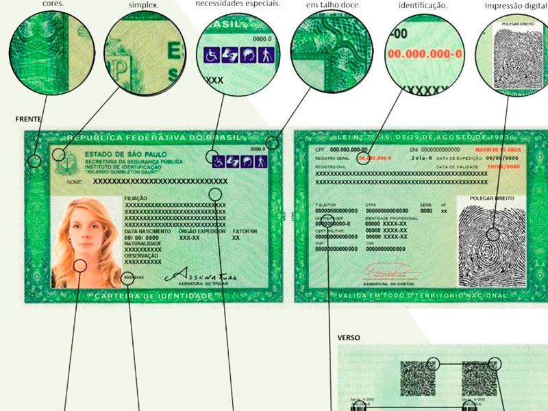 Nova carteira de identidade começa a ser emitida na próxima terça-feira (26)