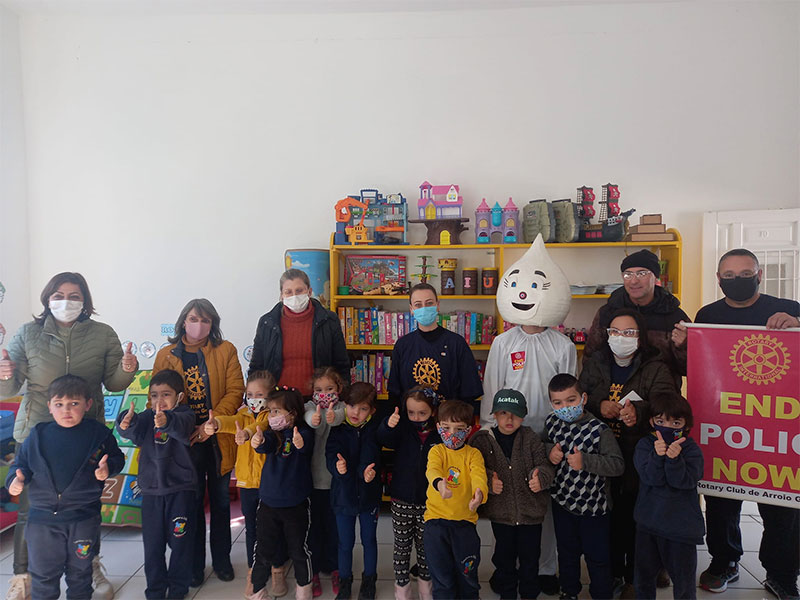 Arroio Grande: Rotary Club participa na divulgação do “Dia D” de vacinação