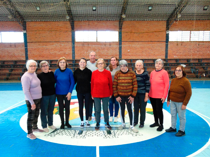 Morro Redondo: Grupo de Ginástica de Idosos do CRAS retoma atividades