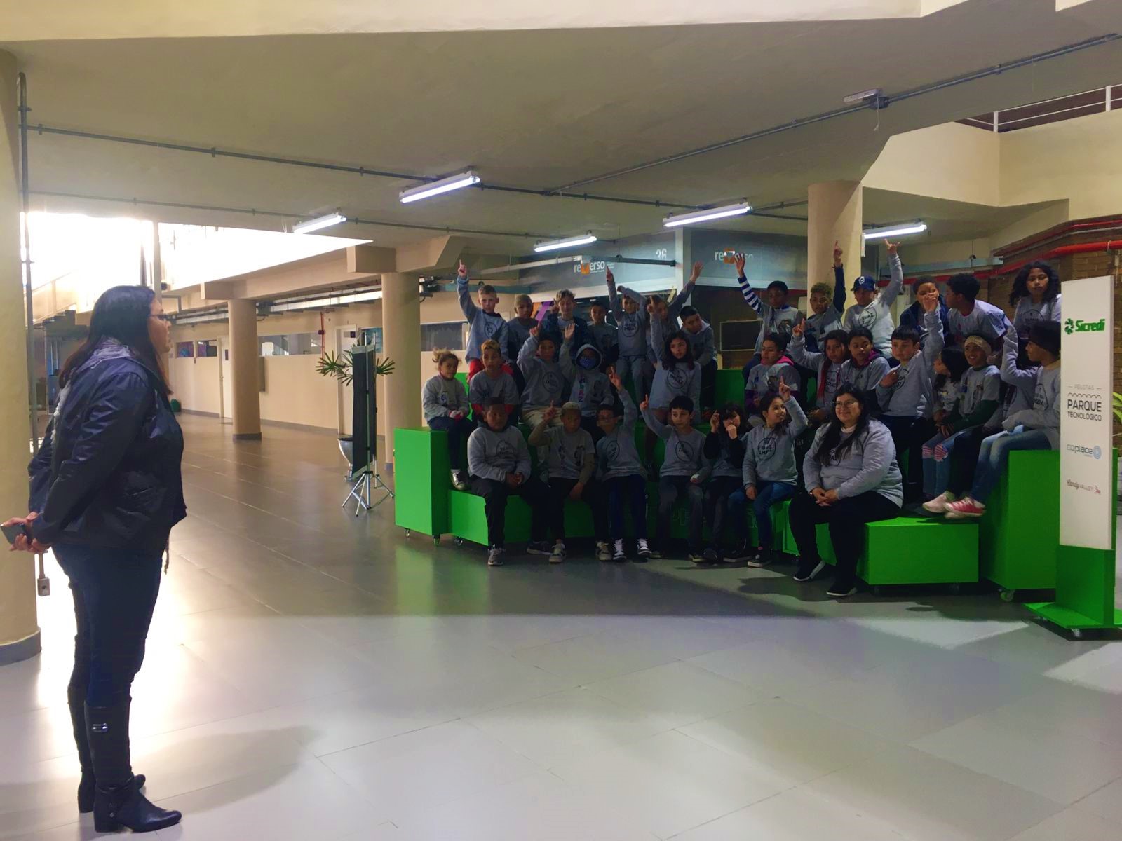 Pelotas Parque Tecnológico e parceiros promoveram tarde educativa para alunos do Instituto de Menores no CRIAR-Lab