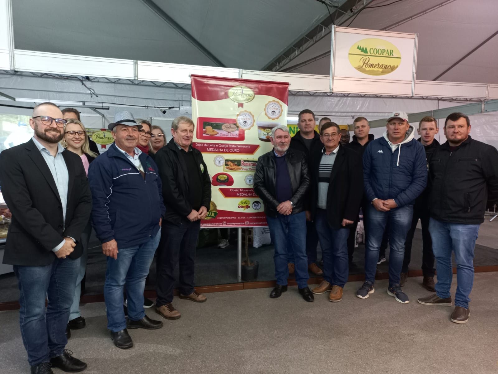 Coopar/Pomerano celebra premiação do Concurso Estadual de Queijos e Doce de Leite