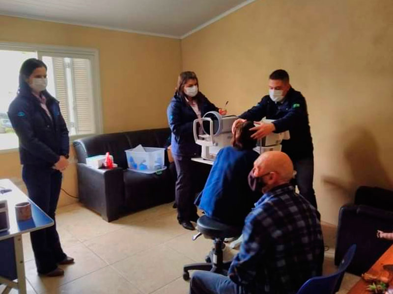 Piratini: Prefeitura dá início aos exames em pacientes que precisam de cirurgias de catarata